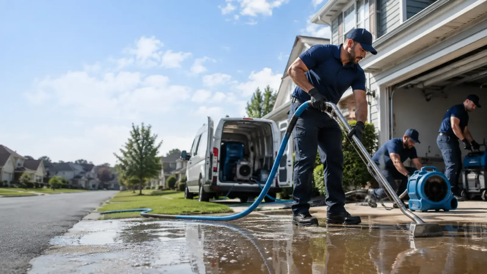 Flood Damage Restoration in Jeffersonville, OH